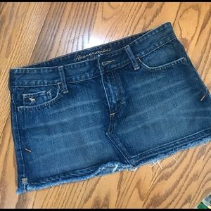 Abercrombie & Fitch Jean Skirt
